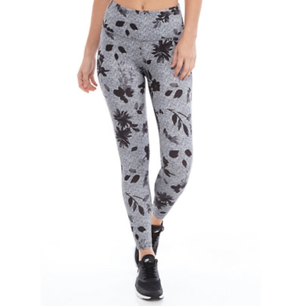 NWT Zelos Ink Blot Floral Leggings